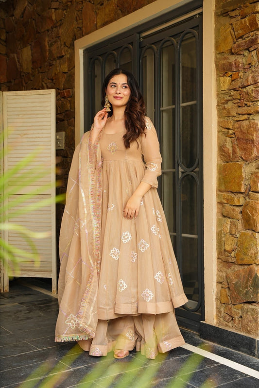 Champagne Glow Suit Set