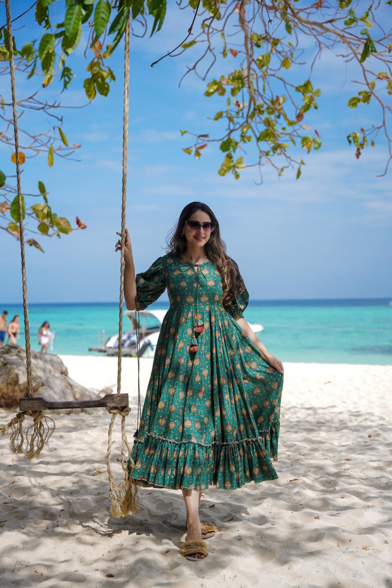 Evergreen Emerald Dress