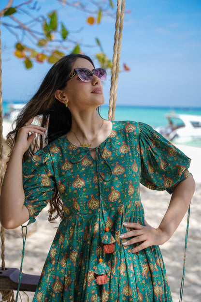 Evergreen Emerald Dress