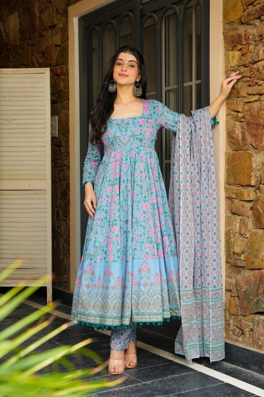 Shambhavi Grace Cotton Suit Set