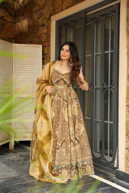 Shahi Adaa Heavy Maxi Set