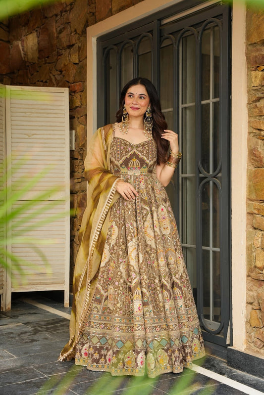 Shahi Adaa Heavy Maxi Set