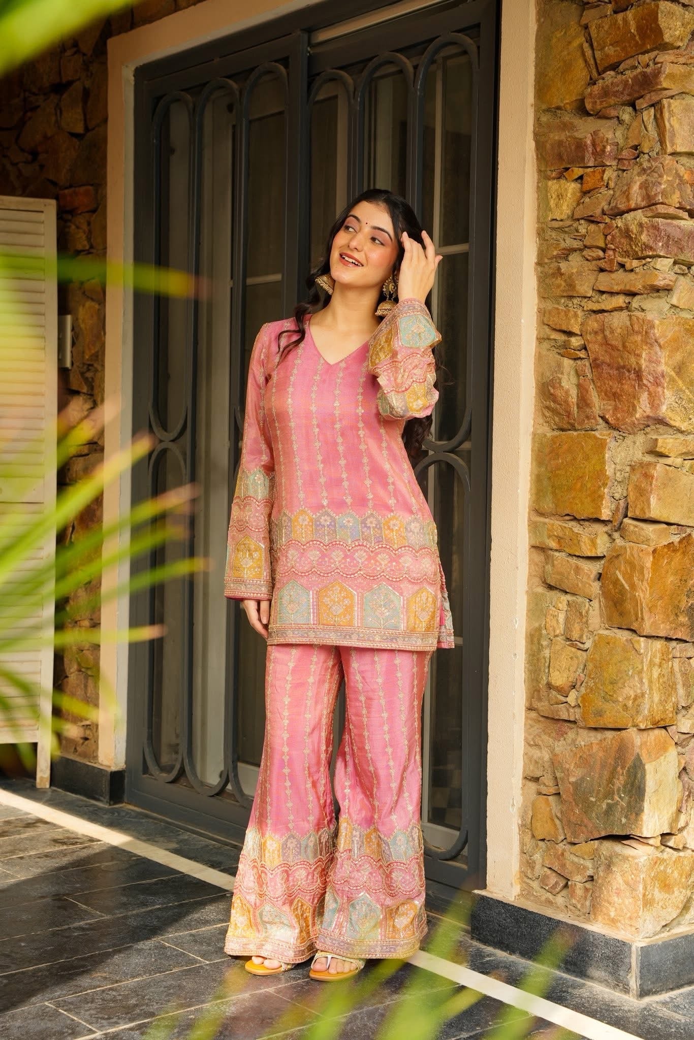 Pastel Parwana Kurta Set