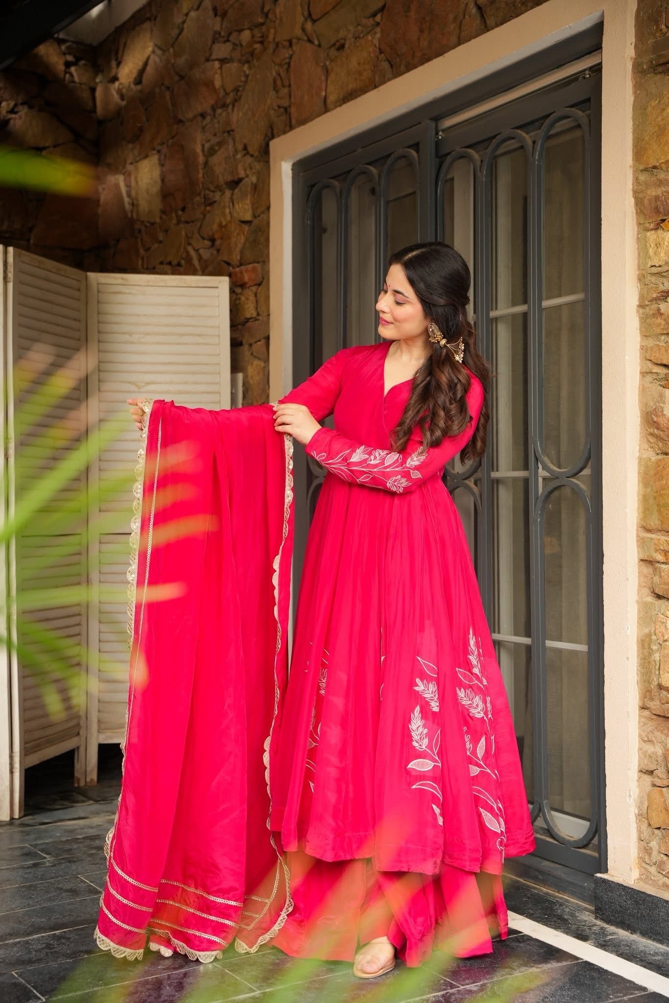 Kesar Gulab Suit Set