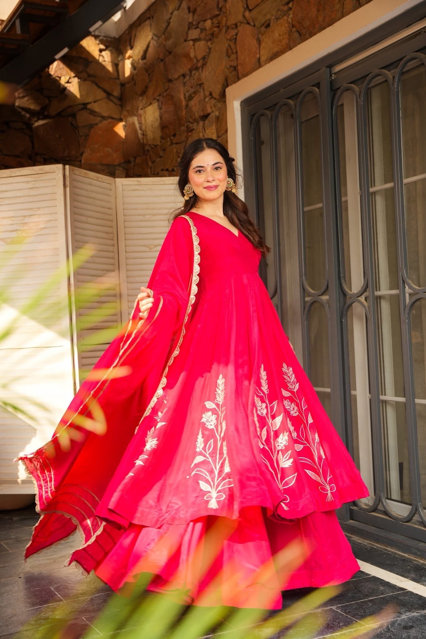 Kesar Gulab Suit Set