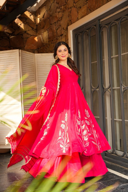 Kesar Gulab Suit Set