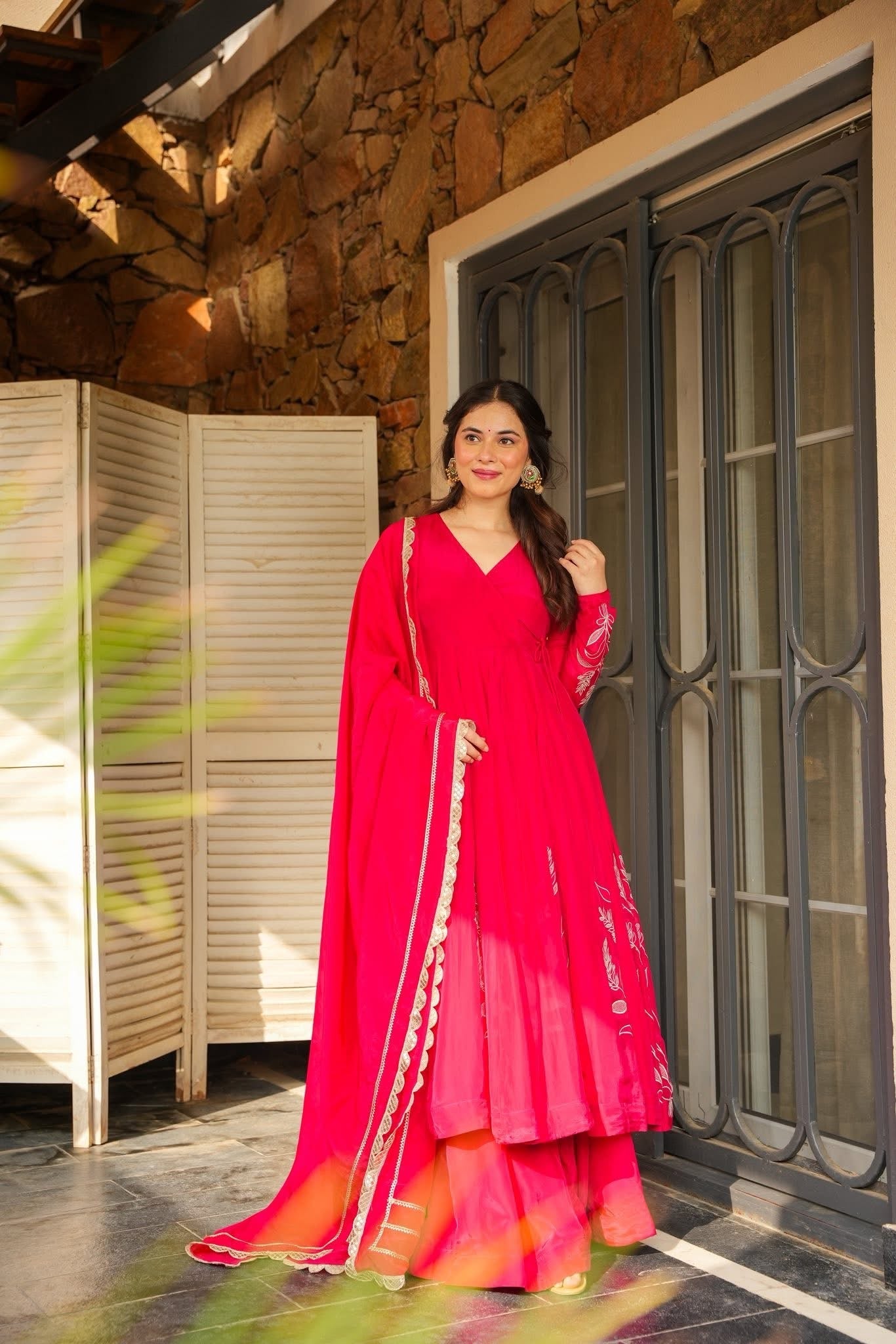 Kesar Gulab Suit Set