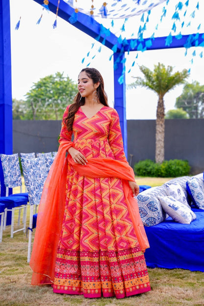 Red Shyla Embroidered Heavy V-Neck Maxi Set