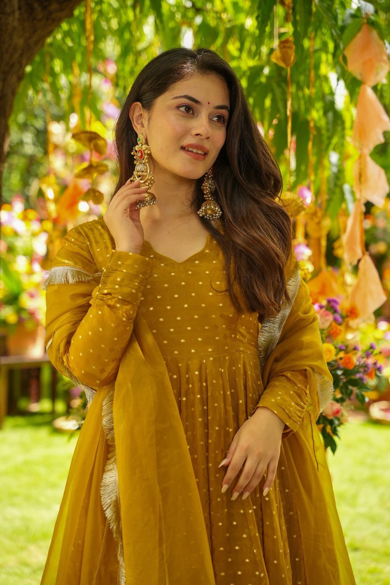 Zesta Mustard Suit Set