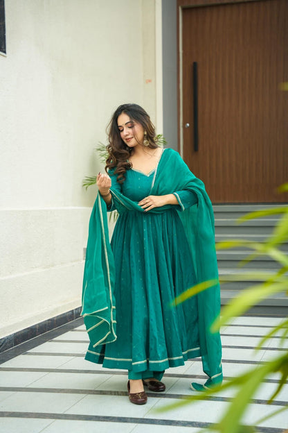 Lagoon Breeze cotton suit set