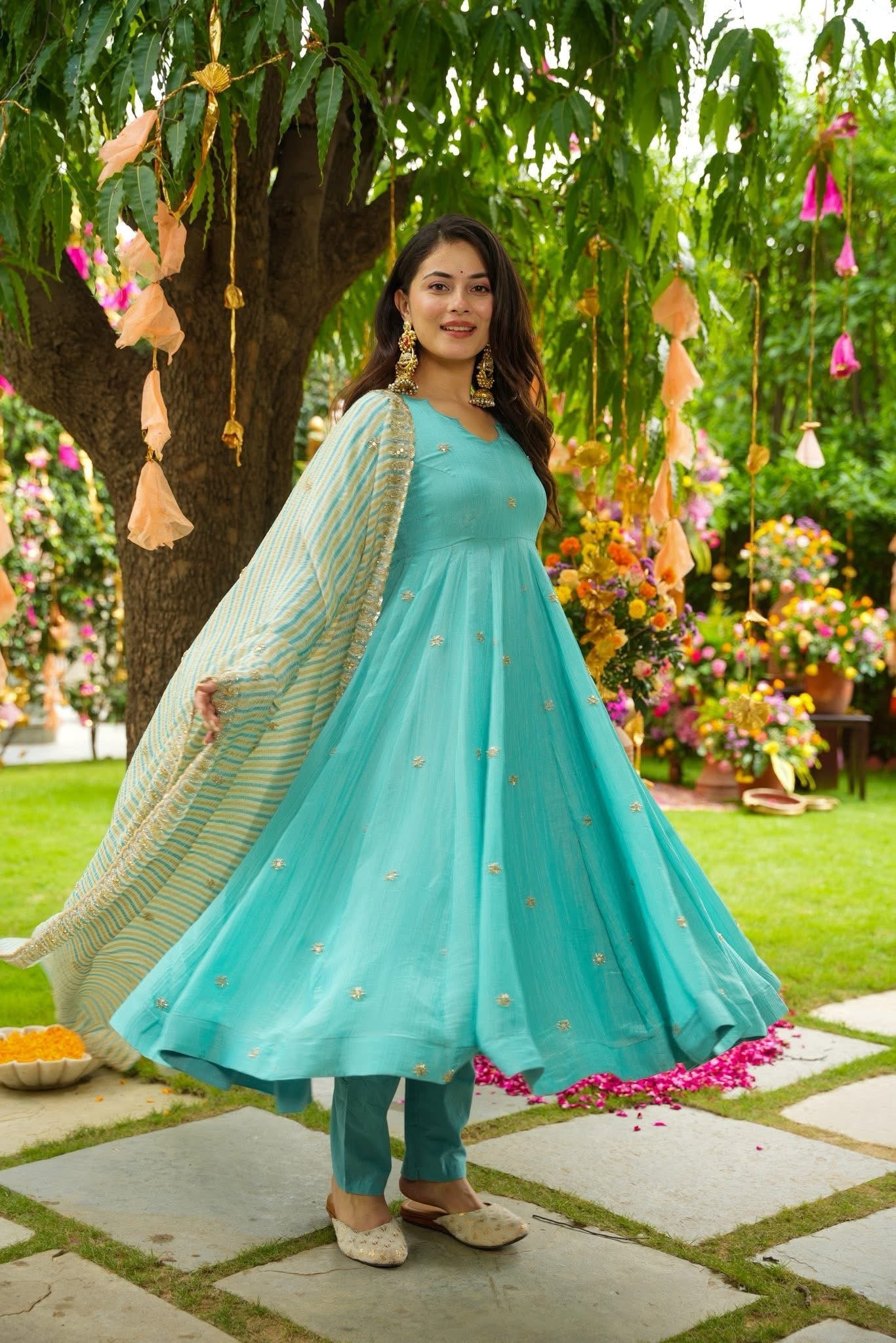 Aqua Noor Suit Set