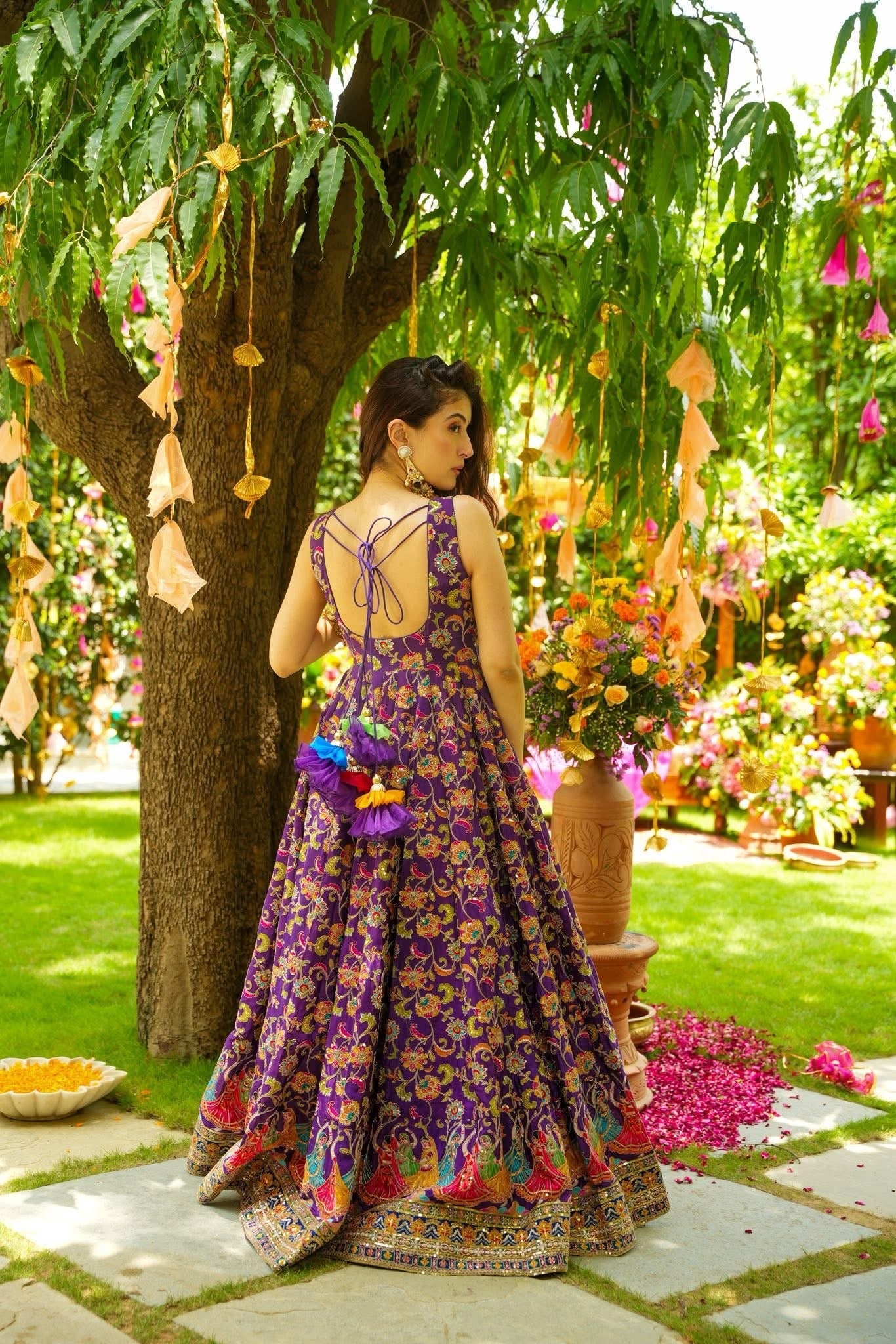 Rajwaada Bagh Maxi Set
