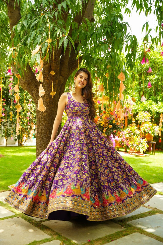 Rajwaada Bagh Maxi Set