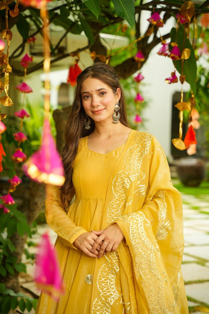 Tavishi Yellow Suit Set