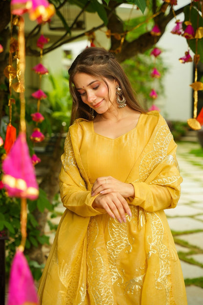 Tavishi Yellow Suit Set