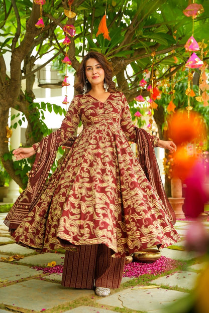 Zarqa Royal Cotton Suit Set