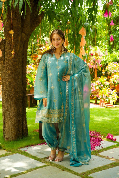 Fayruz Dhoti Kurta Set