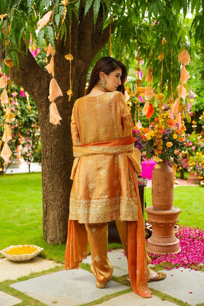 Tausiqat Dhoti Kurta Set