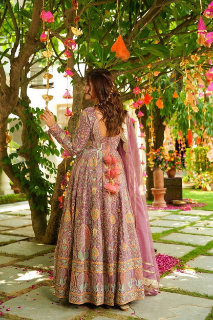 Nerina Embroidered Heavy Maxi Set