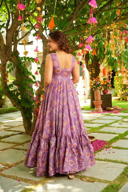 Azaria Organza Maxi Dress