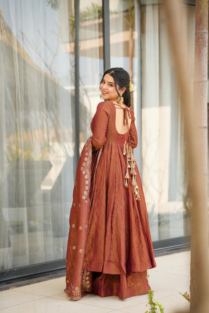 Burnt Sienna Bliss suit set