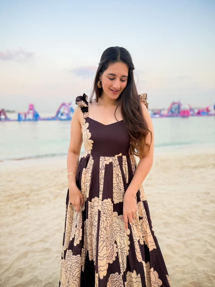 Artistry pearl cotton maxi