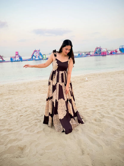 Artistry pearl cotton maxi