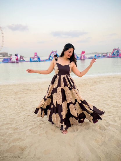 Artistry pearl cotton maxi