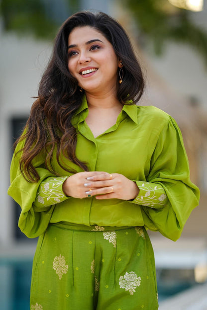 Edge pine green co-ord set