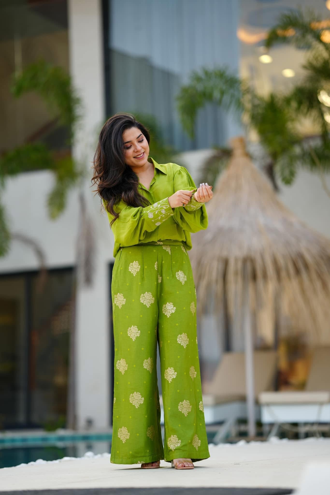 Edge pine green co-ord set