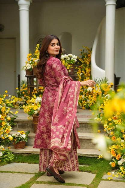 Mahnoor Printed Cotton Kurta Set