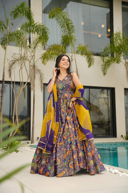 Swarnika VIscos Heavy Maxi Set