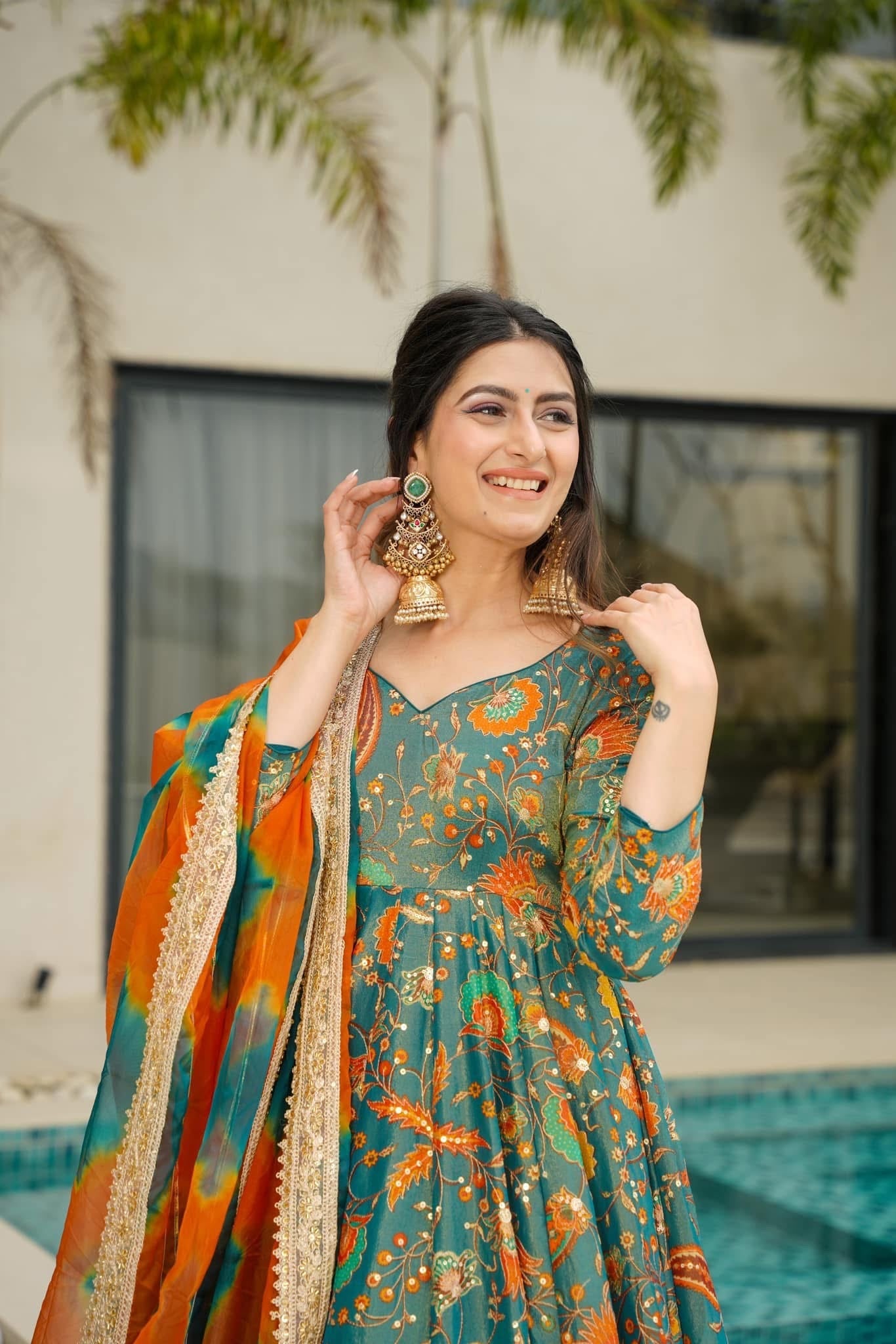 Saanjh Grace Maxi Set