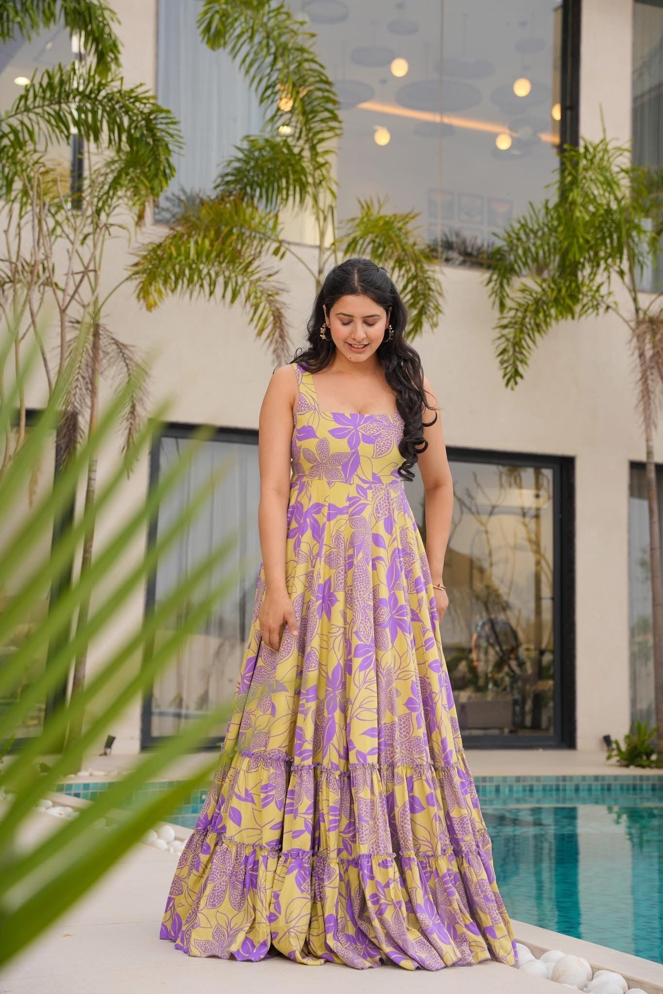 Sunkissed Lavender Maxi Dress