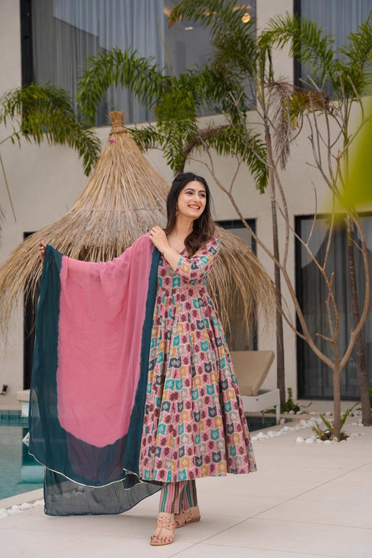 Nazneen Cotton Suit Set