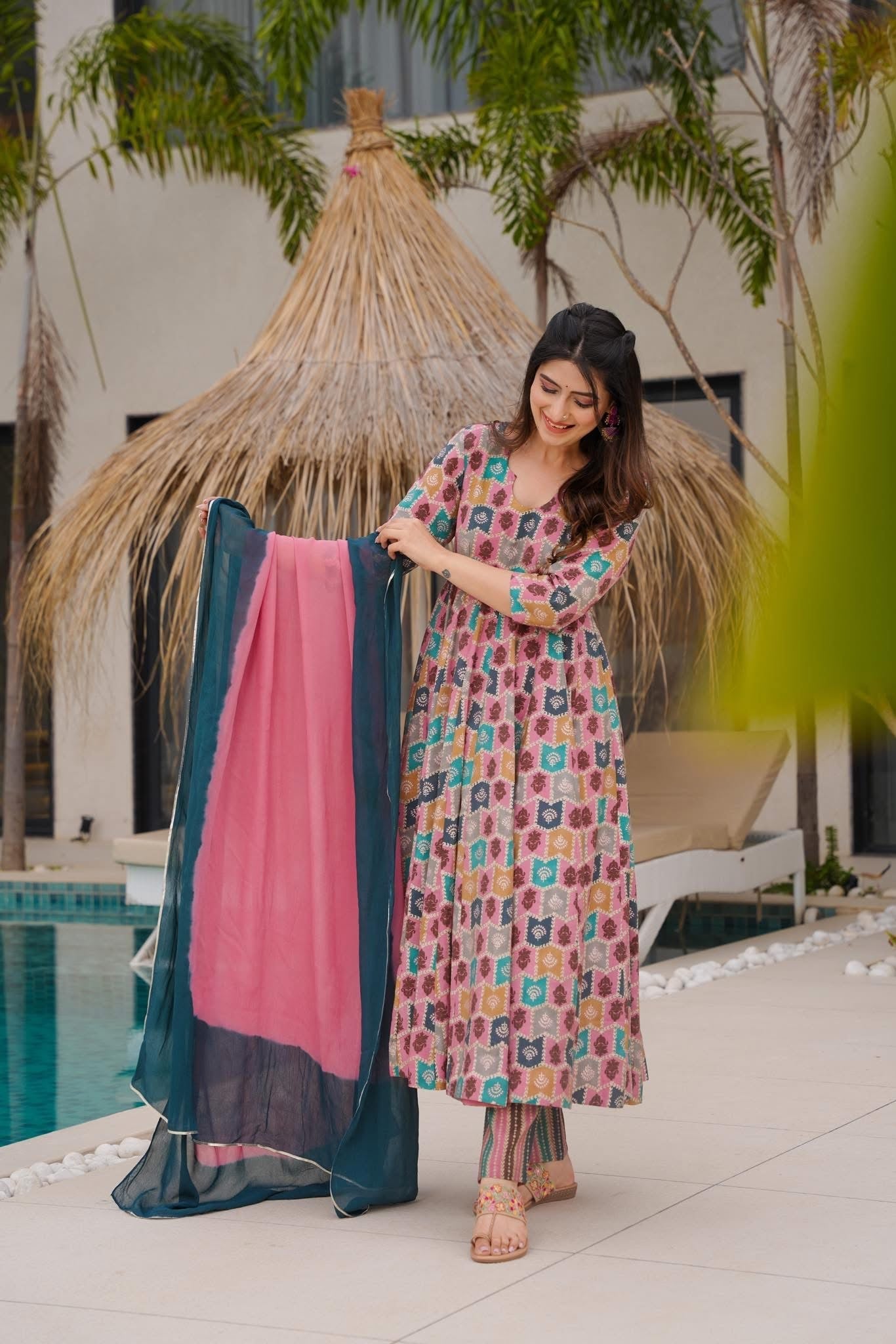 Nazneen Cotton Suit Set