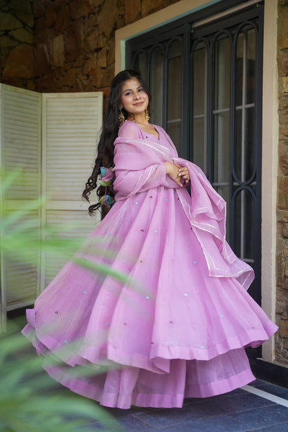 Lavender Haze Kurta Set