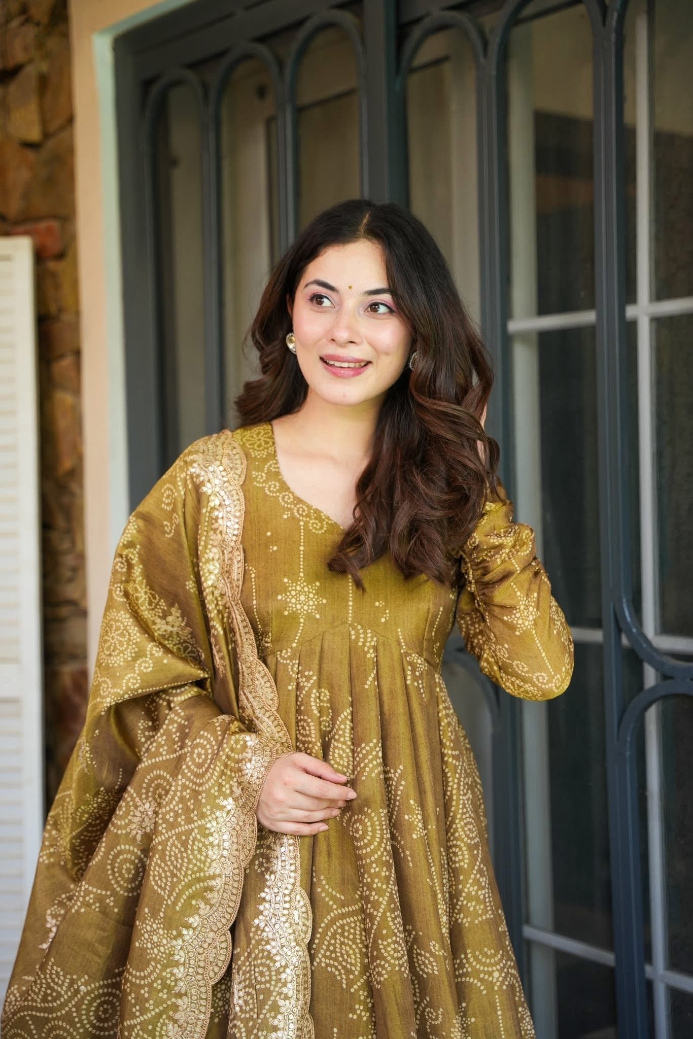 Earthen Grace Cosmos Kurta Set