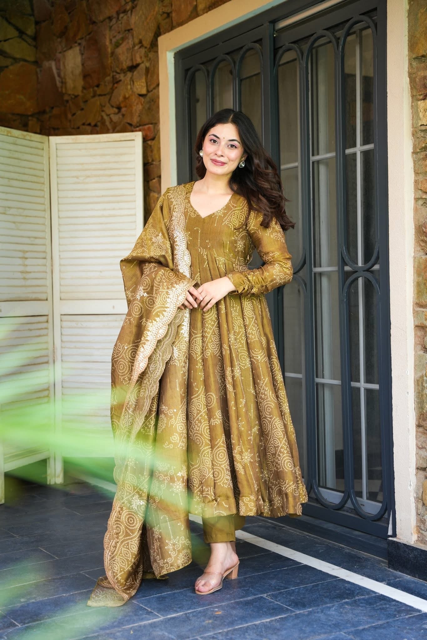 Earthen Grace Cosmos Kurta Set