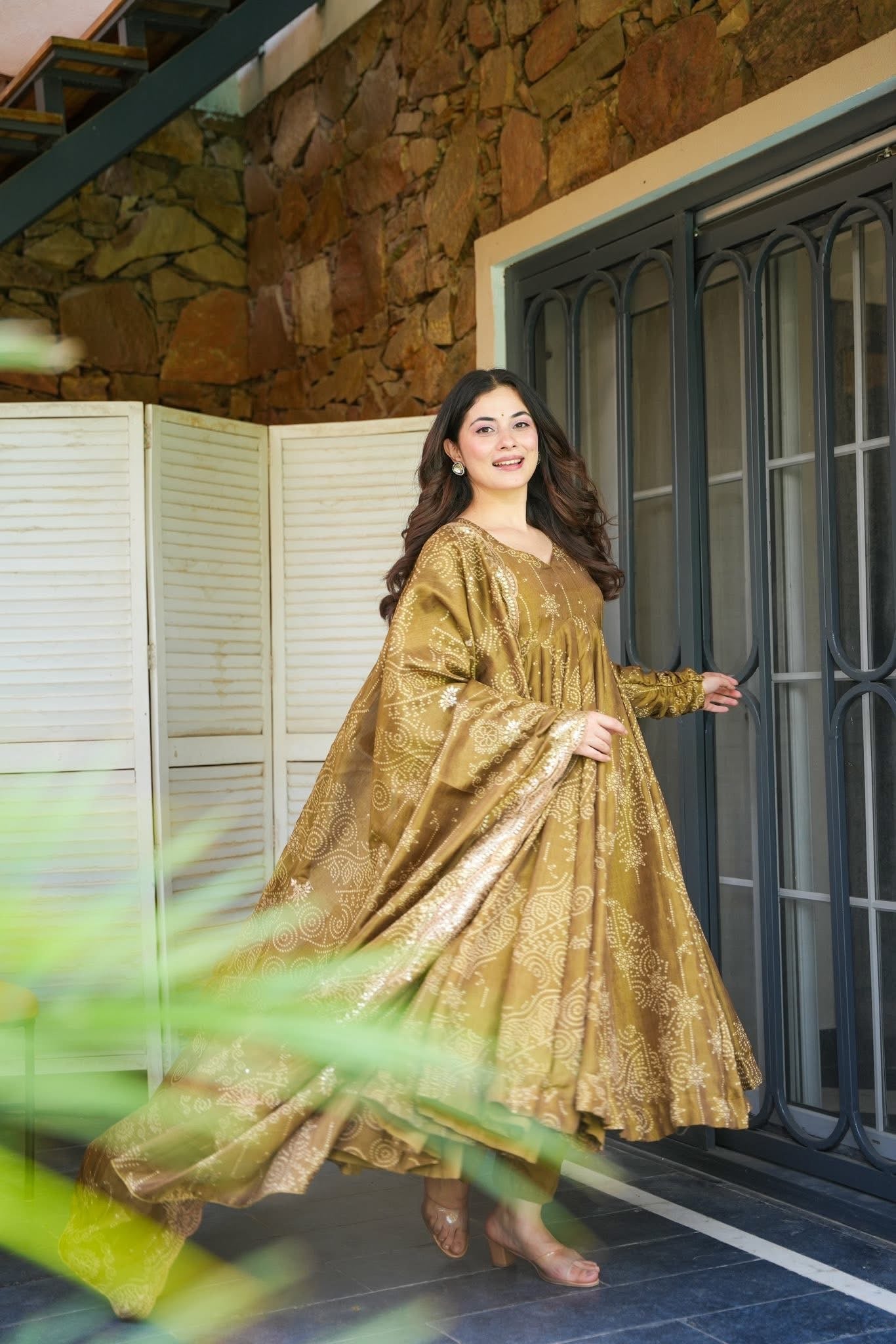 Earthen Grace Cosmos Kurta Set