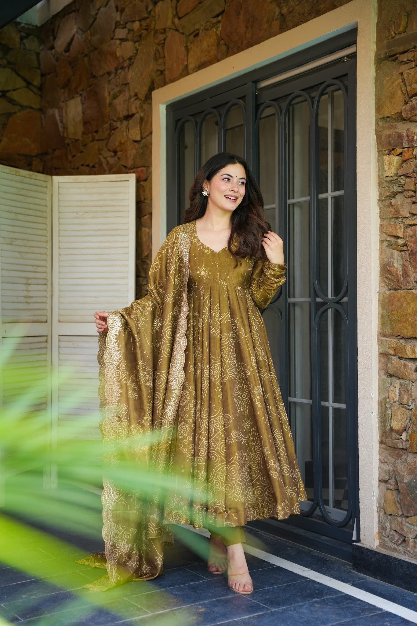 Earthen Grace Cosmos Kurta Set