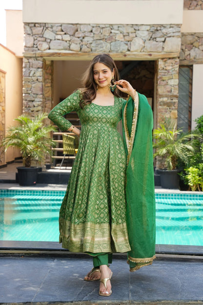 Anaya Silk Suit Set