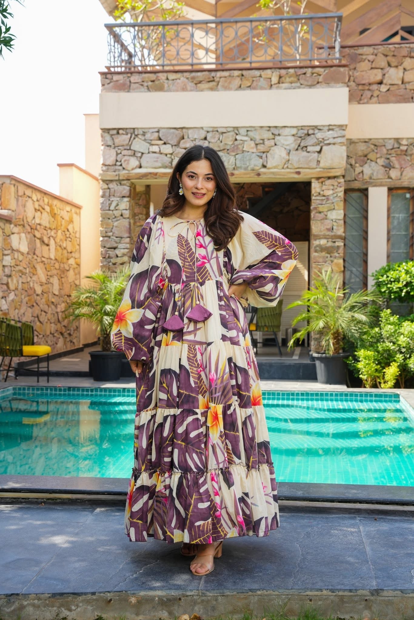 Palm Paradise Maxi Dress