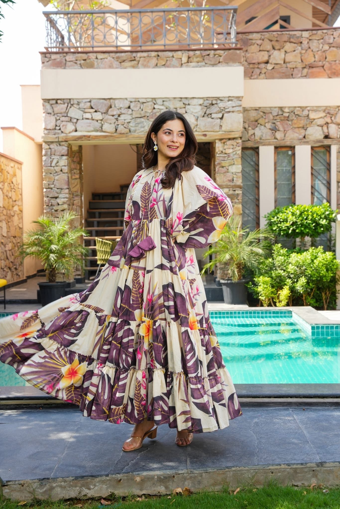 Palm Paradise Maxi Dress