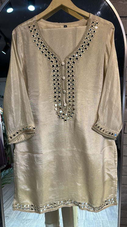 Sheesha Shimmer Mirror work cordset