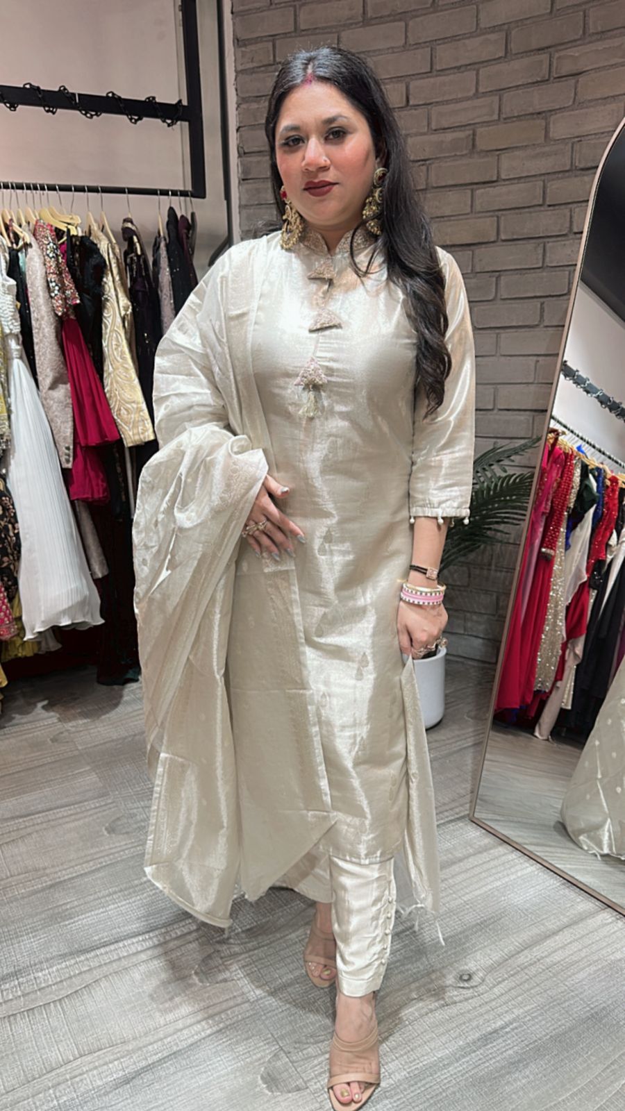 Chand Heavy Dupatta suit