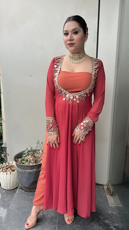 Sheesha Rust 3pc Mirror Cordset