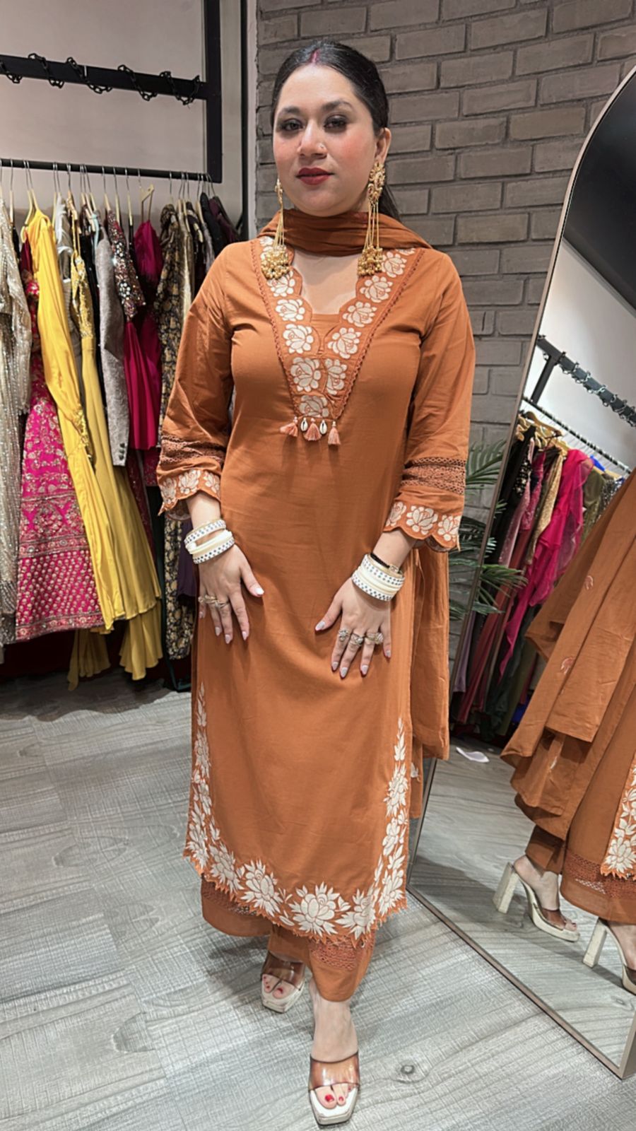 Sitara Designer Cotton suit