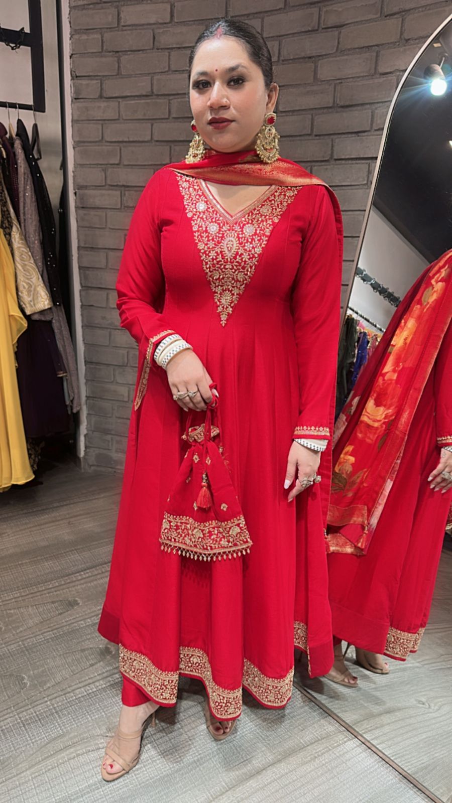 Potli Lal Sabyasachi Designer suit