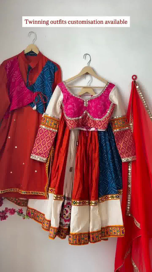 Desi Harmony: Couple Garba Glam